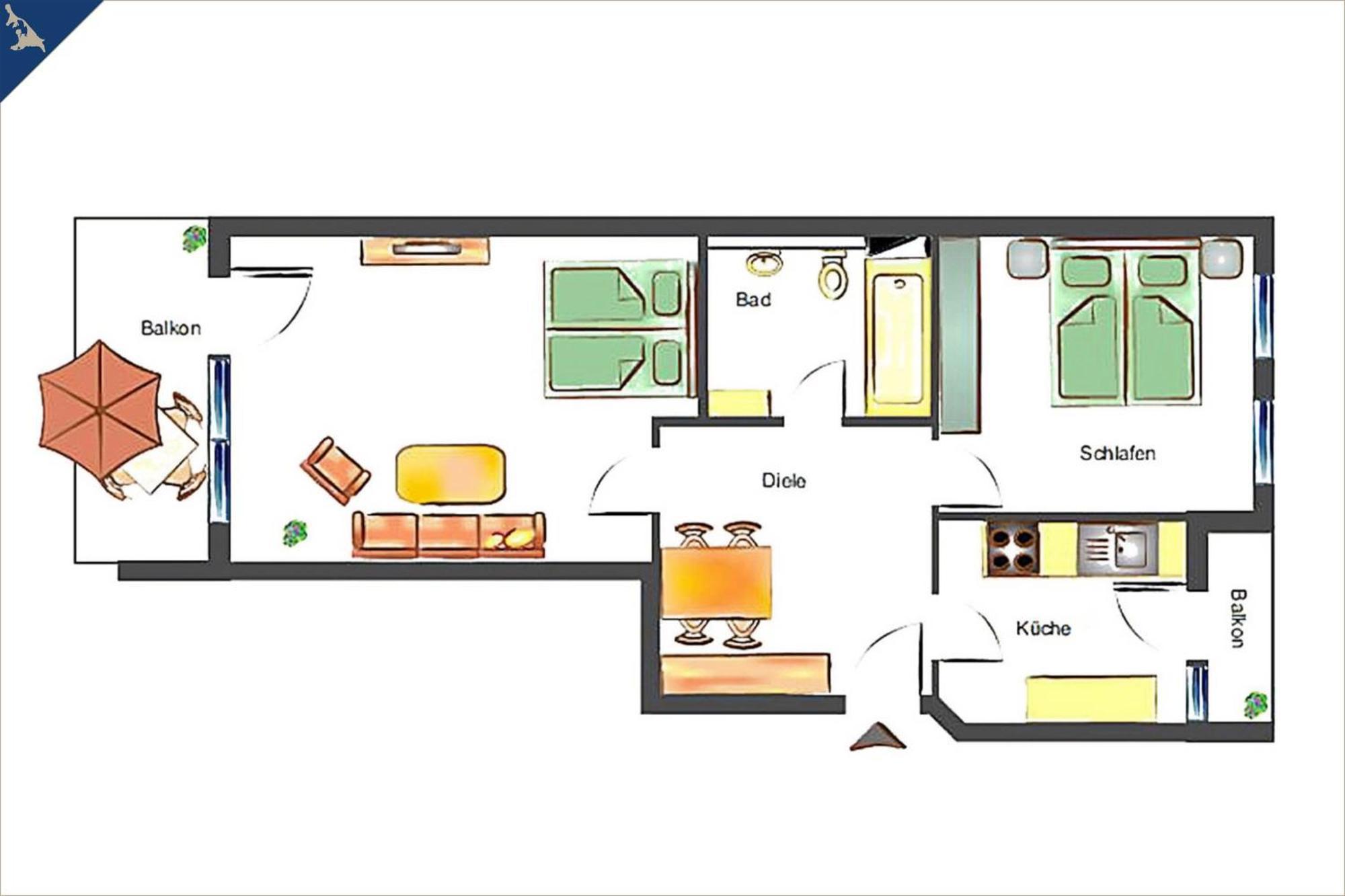 Apartment Seemoewe Heringsdorf  Exteriér fotografie
